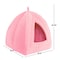 Pet Adobe Cat Pet Bed, Igloo Soft Indoor Enclosed Covered Tent House for Cats, Kittens, and Small Pets (Pink) 205100MYP - alternate 2